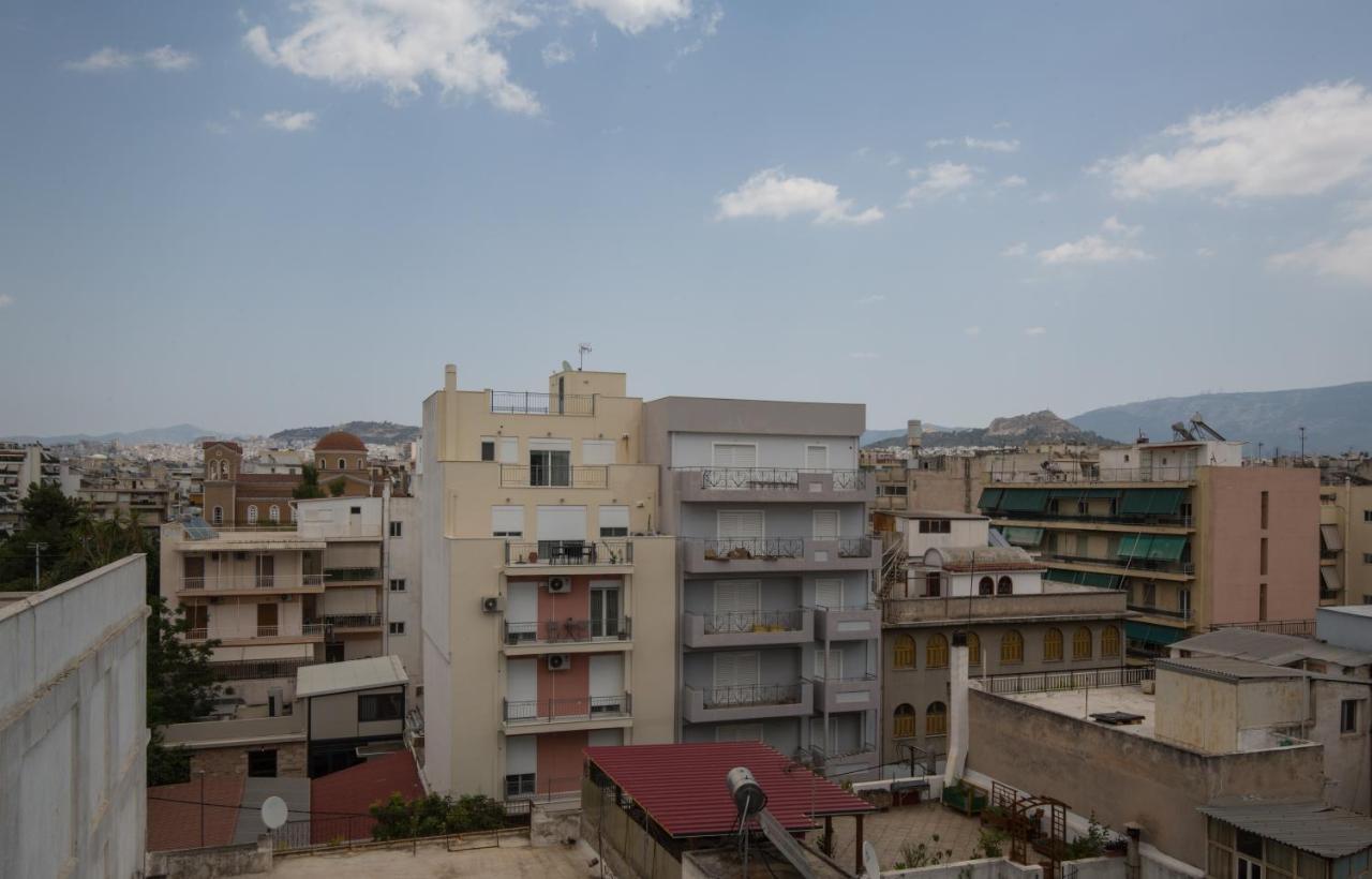 Spacious Modern Apartments With Great Rooftop View アテネ エクステリア 写真